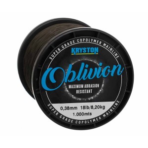 KRYSTON Леска Oblivion Super Grade Copolymer 1000м Matt Camou 0.38мм 18lb