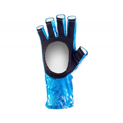 VEDUTA Перчатки солнцезащитные UV Gloves Reptile Skin Blue Water S-M мужские