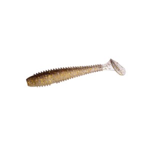 AZURA Виброхвост Swinger 2.8" Gold Flash Minnow 7см 8шт