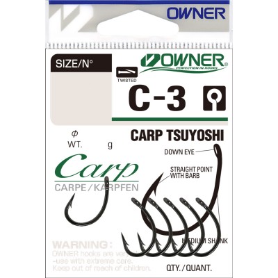 OWNER Крючок Carp Tsuyosni BC №6 7шт