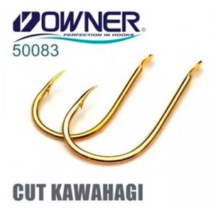 OWNER Крючок Oc  Kawahagi gold №4 8шт