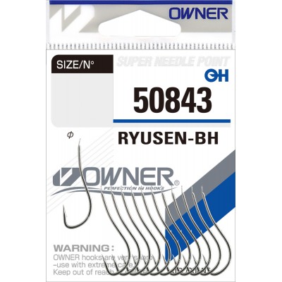 OWNER Крючок Ryusen BH nickel №10 16шт