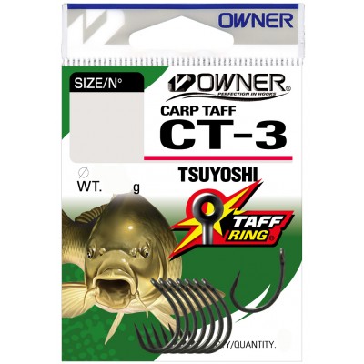 OWNER Крючок Carp Taff  Tsuyoshi teflon №6 8шт