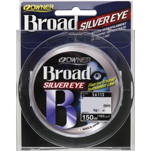 OWNER Леска Broad Silver Eye 150м 0.10мм 1кг