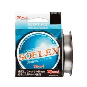 MOMOI Леска Fluorocarbon Soflex FC 100м 0.128мм