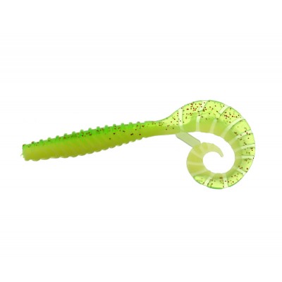 FLAGMAN Твистер TT-Grub 3,0'' #1527 Lime Lime Chartreuse 7,5см 5шт