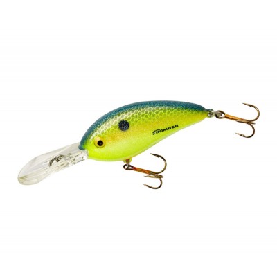 BOMBER Воблер Fat Free Shad 76мм 5,2-5,8м #FL