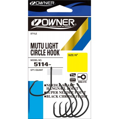 OWNER Крючок Mutu Light BC №2 8шт