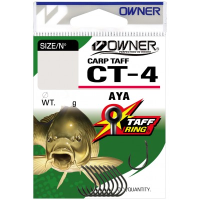 OWNER Крючок Carp Taff Aya teflon №8 9шт