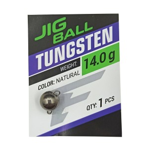 FLAGMAN Грузило Tungsten Jig Head чебурашка вольфрам 14г