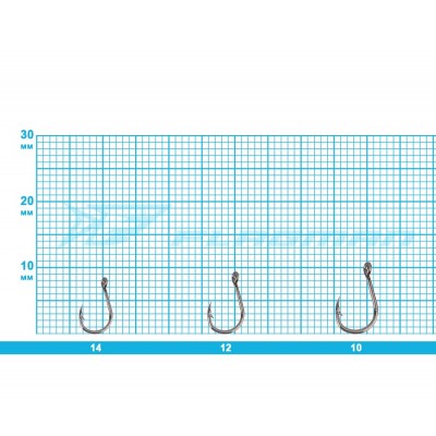 FLAGMAN Крючок Ultra Feeder Bream And Carp Series 3 №10 12шт