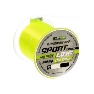 CARP PRO Леска Sport Line Fluo Yellow 300м 0.235мм