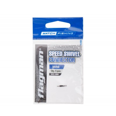 FLAGMAN Вертлюг быстросъемный Speed Swivel Connector Mini 5шт