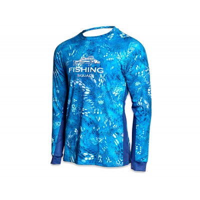 VEDUTA Джерси дышащая UPF50+ Reptile Skin Blue Water 2XL мужская