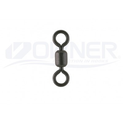 OWNER Вертлюг King Stainless Swivel black №8 15шт