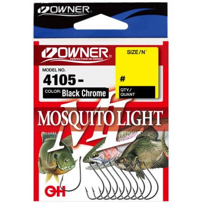 OWNER Крючок Mosquito Light BC №6 10шт