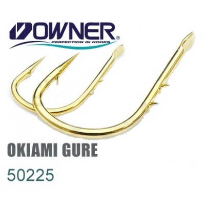 OWNER Крючок Okiami Gure gold №7 8шт