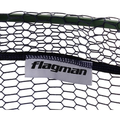 FLAGMAN Голова подсака Landing Net New Eco Friendly Blue d51см ячейка 18х8мм силикон