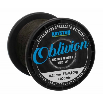 KRYSTON Леска Oblivion Super Grade Copolymer 1000м Matt Camou 0,28мм 8lb