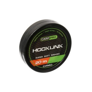 CARP PRO Поводковый материал Sinking Hooklink Camo 10lb 20м