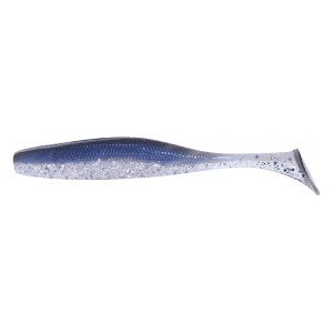 OWNER Виброхвост Juster Shad JRS-82 3.2" #29 Pro Blue w/Silver Flake 8.2см 8шт