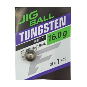 FLAGMAN Грузило Tungsten Jig Head чебурашка вольфрам 16г