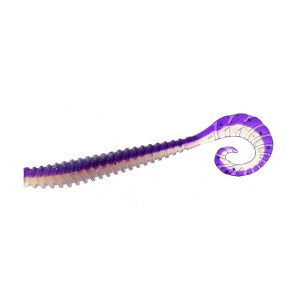 FLAGMAN Твистер Striker 2.5'' #0531 Violet/Pearl White 6.2см 8шт