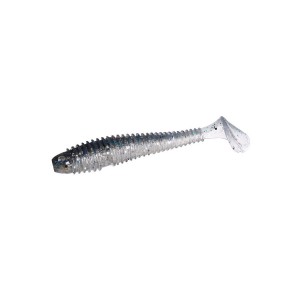 AZURA Виброхвост Swinger 2.8" Silver Flash Minnow 7см 8шт