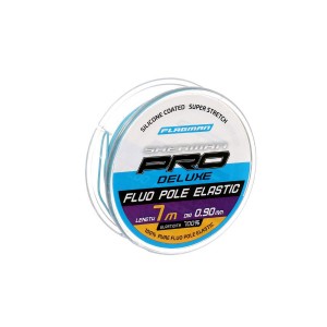 FLAGMAN Амортизатор для штекера Deluxe Fluo Pole Elastic 7м d0.9мм blue