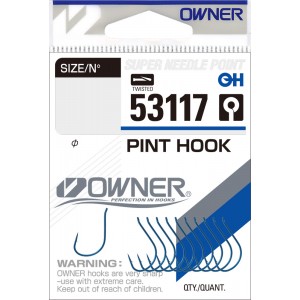 OWNER Крючок  Pint Hook blue №12 13шт