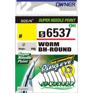 OWNER Крючок Worm BH-Round BC №10 10шт