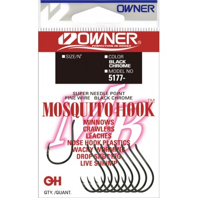 OWNER Крючок Mosquito Hook BC №10 12шт