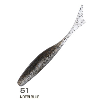 OWNER Слаг JR Minnow JRM-88 3,5" #51 Noebi Blue 8,8см 8шт