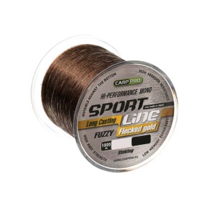 CARP PRO Леска Sport Line Flecked Gold 1000м 0.286мм