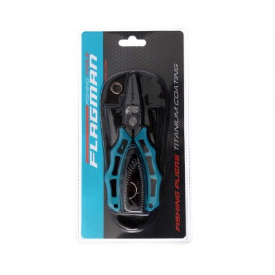 FLAGMAN Плоскогубцы Precision Forging Fishing Pliers с чехлом и ретривером 15см