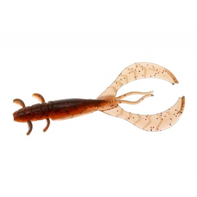 FLAGMAN Рак FL Craw 2,5" #1302 Black/Orange 12см 6шт