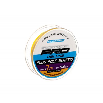 FLAGMAN Амортизатор для штекера Deluxe Fluo Pole Elastic 7м d1,0мм yellow