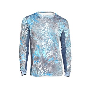 VEDUTA Джерси Air серия UPF50+ Reptile Skin Blue 3XL мужская