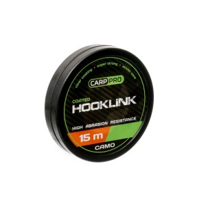 CARP PRO Поводковый материал Soft Coated Hooklink Camo 15lb 15м