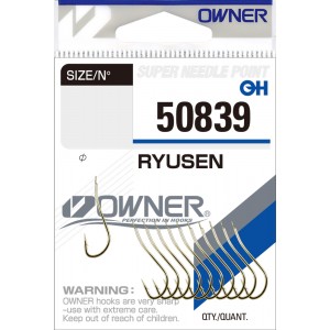 OWNER Крючок Ryusen gold №14 15шт