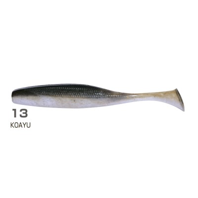 OWNER Виброхвост Juster Shad JRS-105 4,2" #13 Koayu 10,5см 7шт