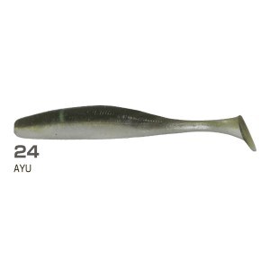 OWNER Виброхвост Juster Shad JRS-105 4.2" #24 ayu 10.5см 7шт