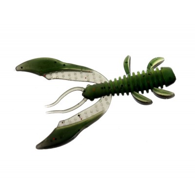 FLAGMAN Рак Lucky Craw 2,0" #1816 Black Chartreuse 5см 6шт