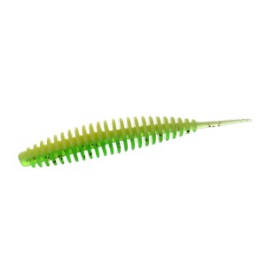 FLAGMAN Слаг Hitomi 1.6" #1527 Lime/Lime Chartreuse 4см 12шт