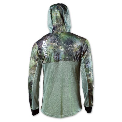 VEDUTA Худи Air серия UPF50+ Reptile Skin Forest Camo 2XL мужская