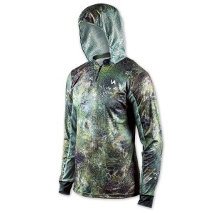 VEDUTA Худи Air серия UPF50+ Reptile Skin Forest Camo 2XL мужская