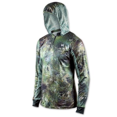 VEDUTA Худи Air серия UPF50+ Reptile Skin Forest Camo 2XL мужская