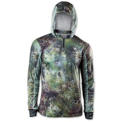 VEDUTA Худи Air серия UPF50+ Reptile Skin Forest Camo 2XL мужская