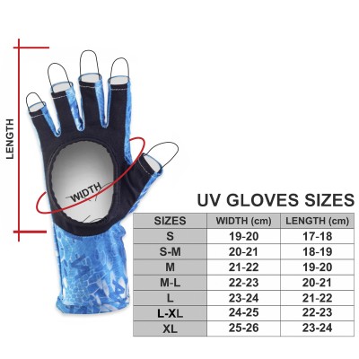 VEDUTA Перчатки солнцезащитные UV Gloves Reptile Skin Albino L мужские