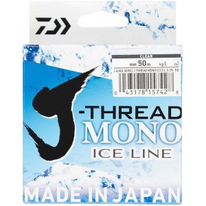 DAIWA Леска зимняя J-Thread mono Ice Line 50м 0.06мм